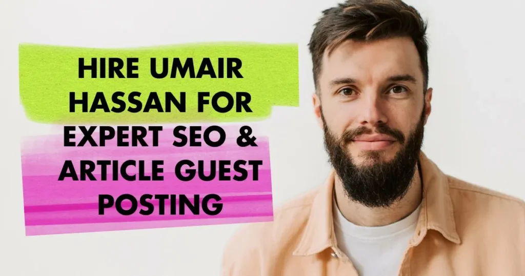 Umair Hassan Expert SEO